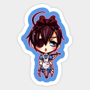 Ciel in Wonderland Sticker